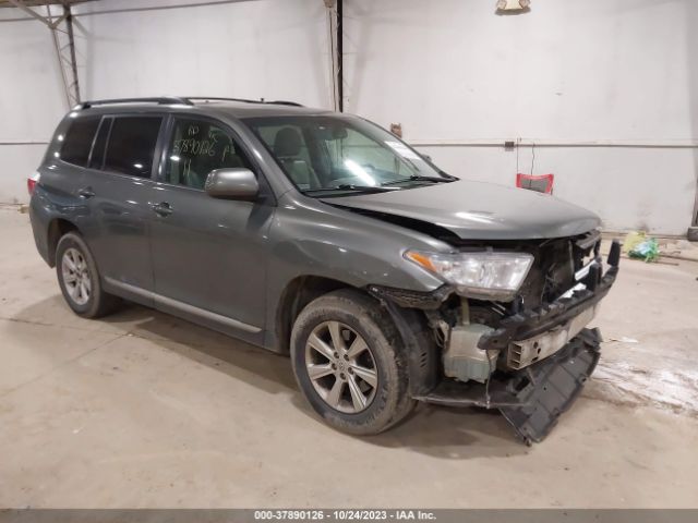 TOYOTA HIGHLANDER 2011 5tdbk3eh4bs050161