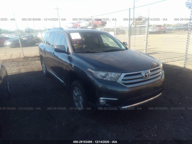 TOYOTA HIGHLANDER 2011 5tdbk3eh4bs055781