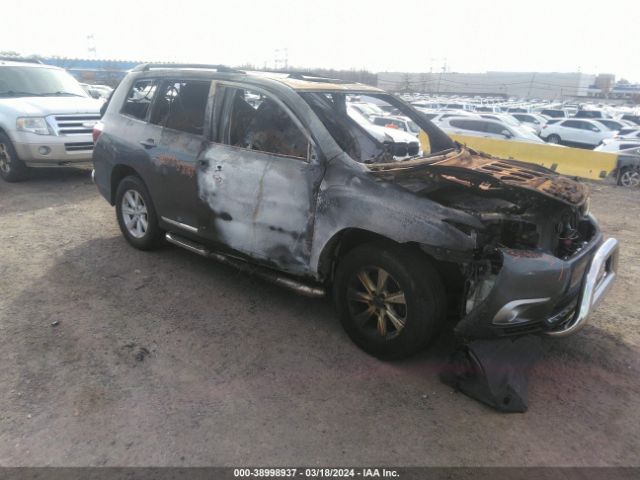 TOYOTA HIGHLANDER 2011 5tdbk3eh4bs056719