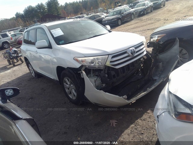 TOYOTA HIGHLANDER 2011 5tdbk3eh4bs056915