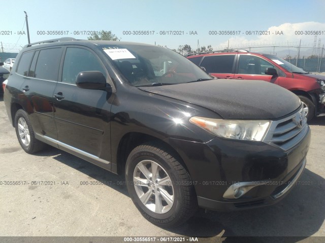 TOYOTA HIGHLANDER 2011 5tdbk3eh4bs066568