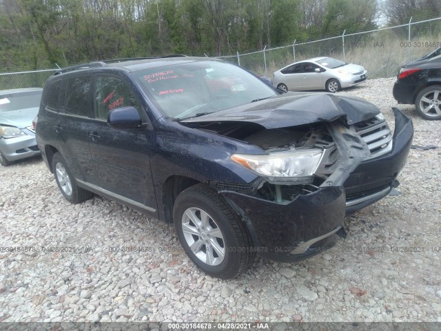 TOYOTA HIGHLANDER 2011 5tdbk3eh4bs070863