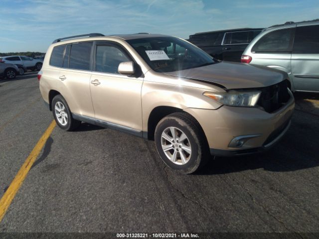 TOYOTA HIGHLANDER 2011 5tdbk3eh4bs078218