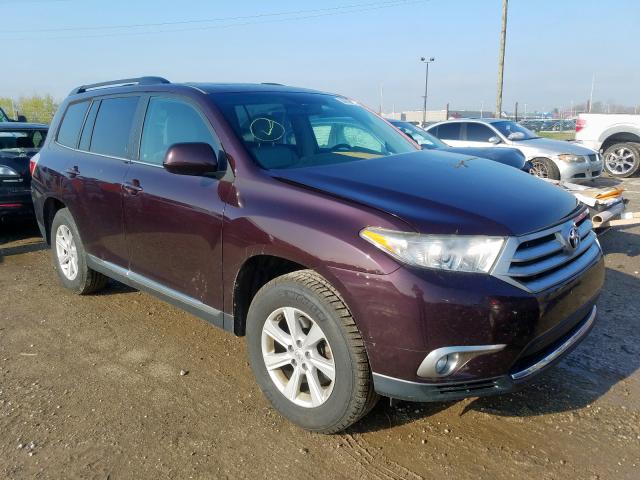 TOYOTA HIGHLANDER 2011 5tdbk3eh4bs090935