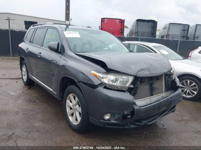 TOYOTA HIGHLANDER 2012 5tdbk3eh4cs094470