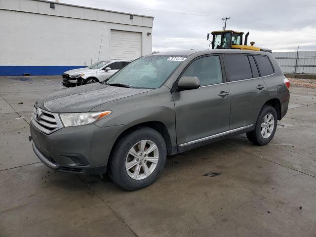 TOYOTA HIGHLANDER 2012 5tdbk3eh4cs096719