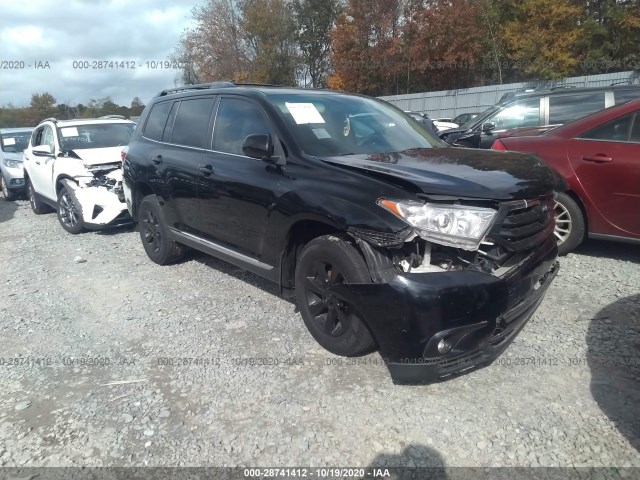 TOYOTA HIGHLANDER 2012 5tdbk3eh4cs102499