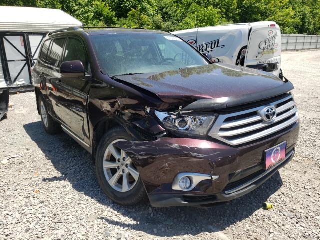 TOYOTA HIGHLANDER 2012 5tdbk3eh4cs104768