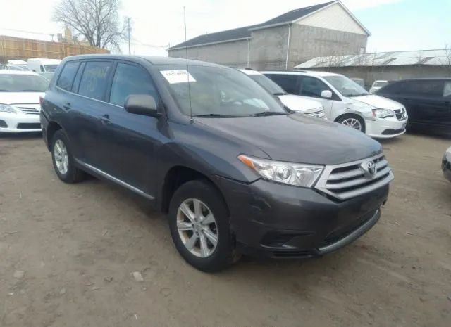 TOYOTA HIGHLANDER 2012 5tdbk3eh4cs107637