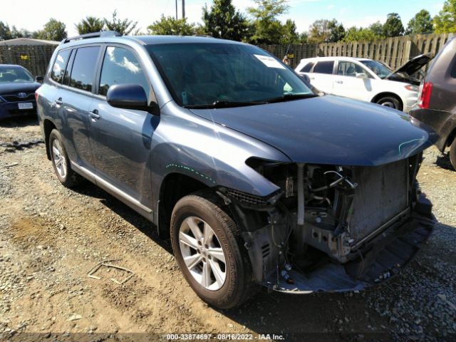 TOYOTA HIGHLANDER 2012 5tdbk3eh4cs109016