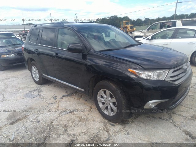 TOYOTA HIGHLANDER 2012 5tdbk3eh4cs115916