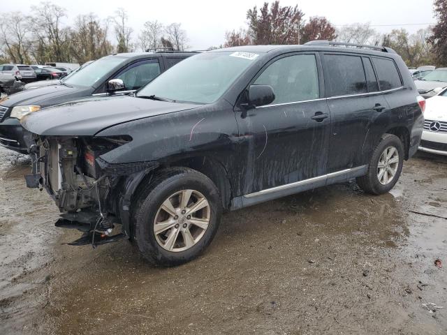 TOYOTA HIGHLANDER 2012 5tdbk3eh4cs116628