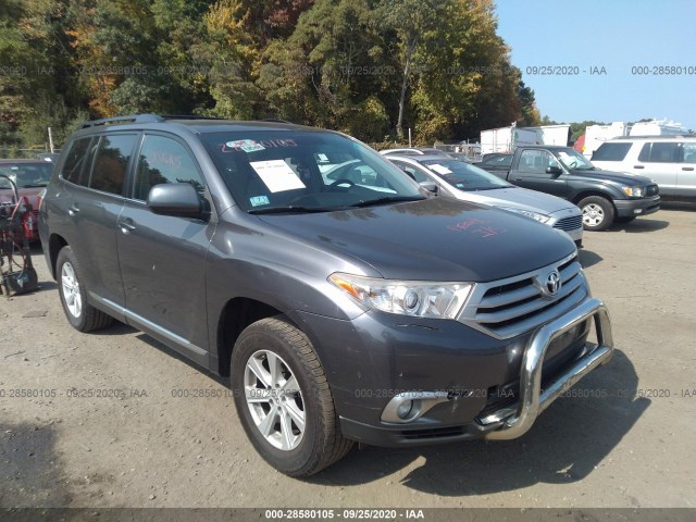 TOYOTA HIGHLANDER 2012 5tdbk3eh4cs120811