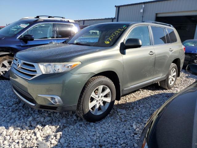 TOYOTA HIGHLANDER 2012 5tdbk3eh4cs122266