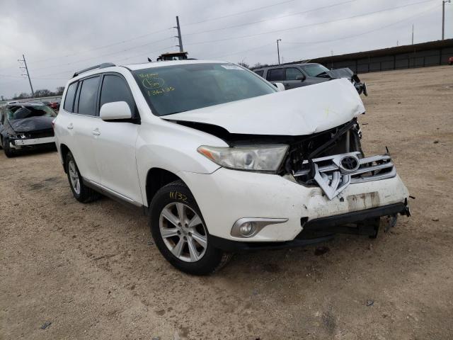 TOYOTA HIGHLANDER 2012 5tdbk3eh4cs136135