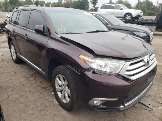 TOYOTA HIGHLANDER 2012 5tdbk3eh4cs137222