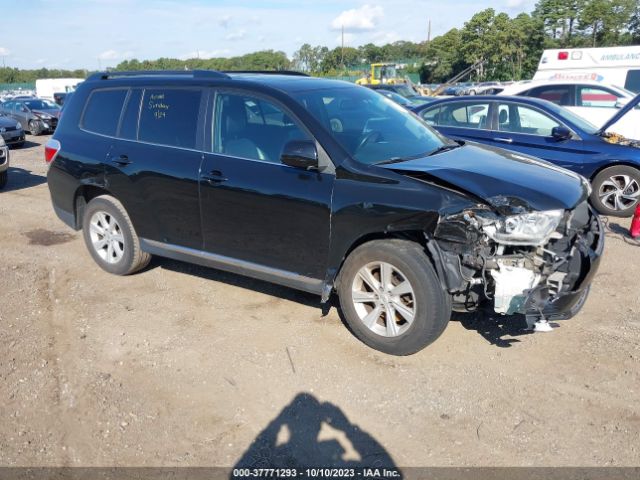 TOYOTA HIGHLANDER 2012 5tdbk3eh4cs137432