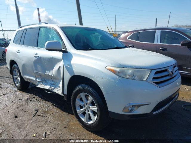 TOYOTA HIGHLANDER 2012 5tdbk3eh4cs138354