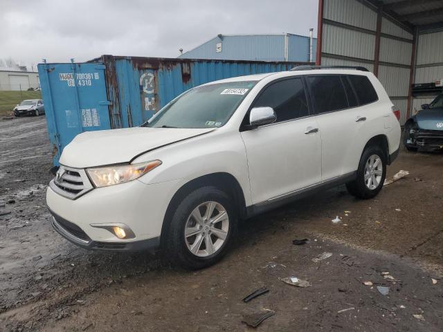 TOYOTA HIGHLANDER 2012 5tdbk3eh4cs141772