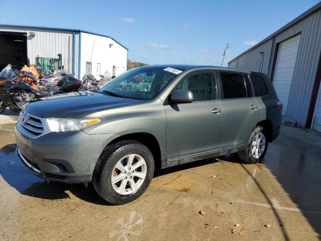 TOYOTA HIGHLANDER 2012 5tdbk3eh4cs142193