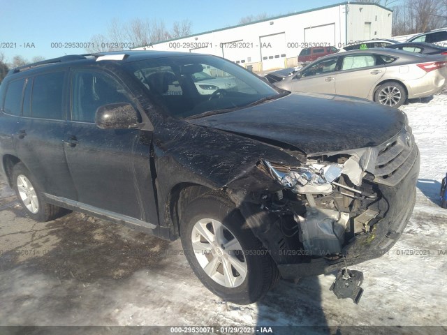 TOYOTA HIGHLANDER 2012 5tdbk3eh4cs142551