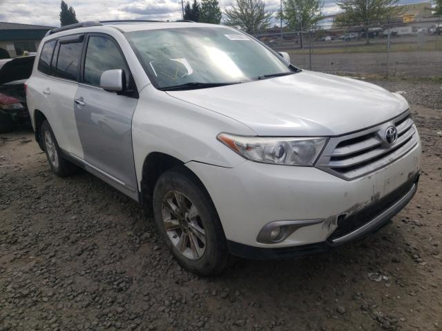 TOYOTA HIGHLANDER 2012 5tdbk3eh4cs143117