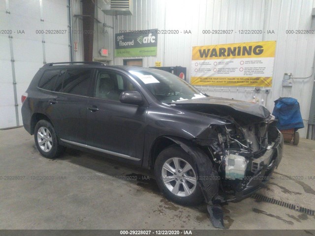 TOYOTA HIGHLANDER 2012 5tdbk3eh4cs143277