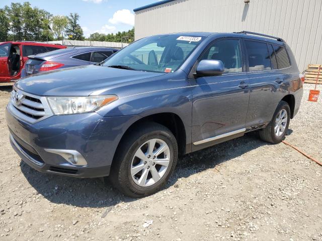 TOYOTA HIGHLANDER 2012 5tdbk3eh4cs152674