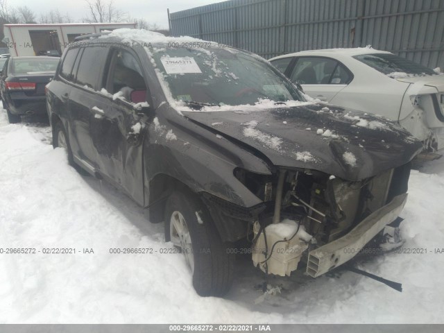 TOYOTA HIGHLANDER 2012 5tdbk3eh4cs156207