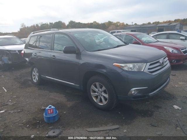 TOYOTA HIGHLANDER 2012 5tdbk3eh4cs161696