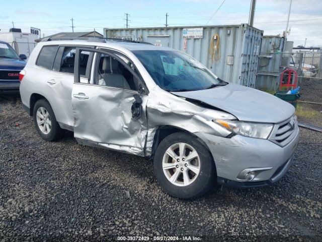 TOYOTA HIGHLANDER 2013 5tdbk3eh4ds179939