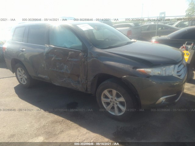 TOYOTA HIGHLANDER 2013 5tdbk3eh4ds183974