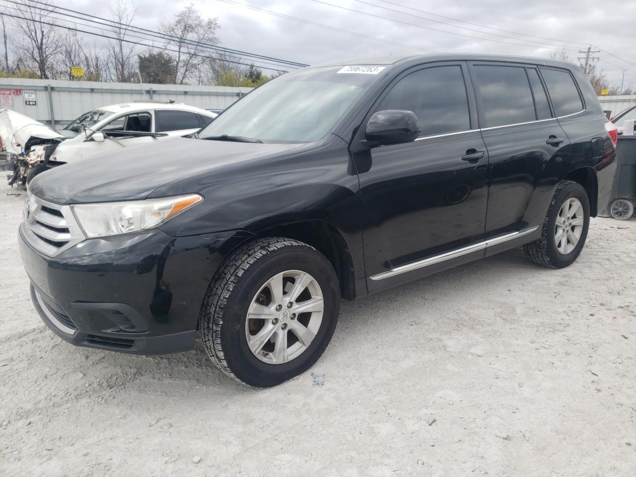 TOYOTA HIGHLANDER 2013 5tdbk3eh4ds184252