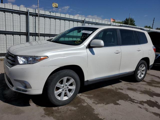 TOYOTA HIGHLANDER 2013 5tdbk3eh4ds186003