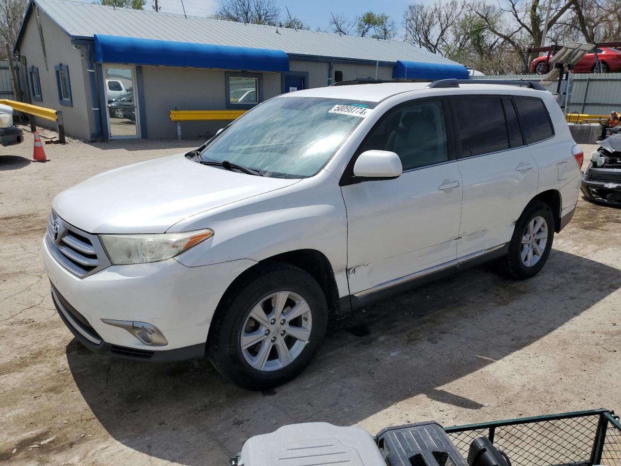 TOYOTA HIGHLANDER 2013 5tdbk3eh4ds194585