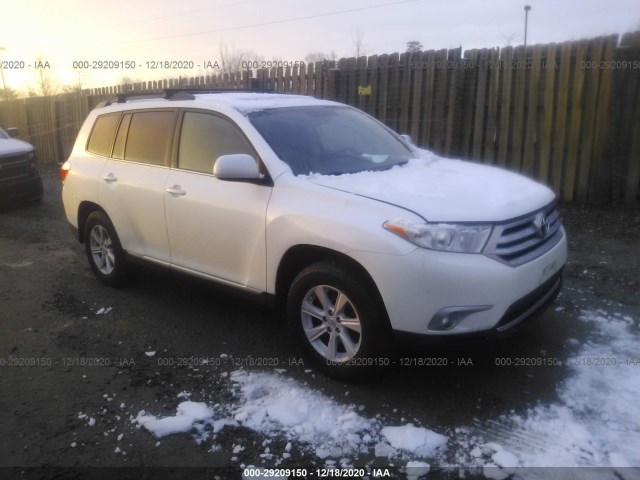 TOYOTA HIGHLANDER 2013 5tdbk3eh4ds201776