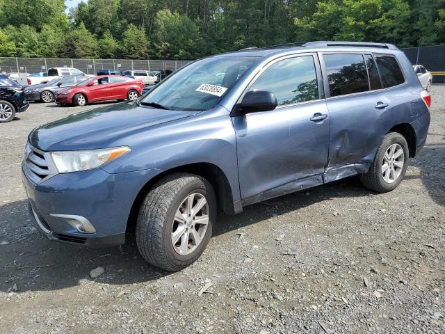 TOYOTA HIGHLANDER 2013 5tdbk3eh4ds204791