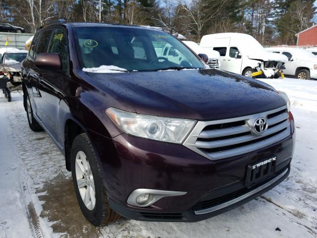 TOYOTA HIGHLANDER 2013 5tdbk3eh4ds206086