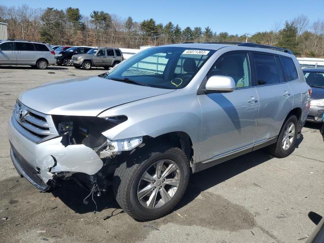 TOYOTA HIGHLANDER 2013 5tdbk3eh4ds206136