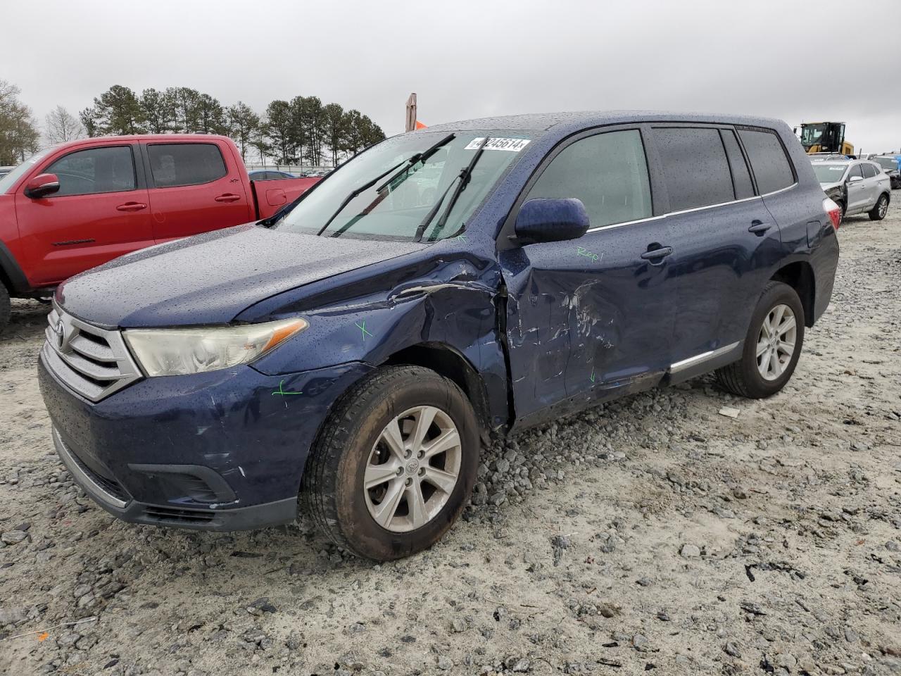 TOYOTA HIGHLANDER 2013 5tdbk3eh4ds206931