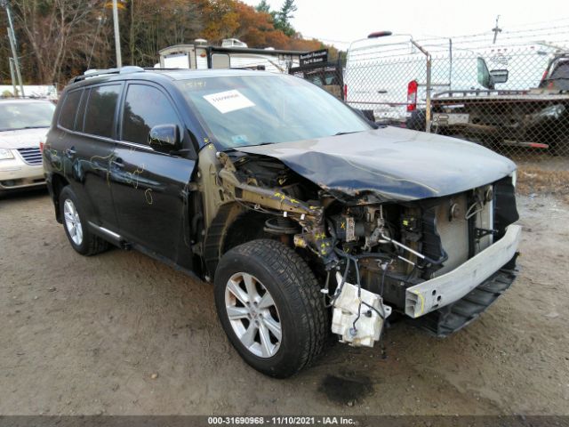 TOYOTA HIGHLANDER 2013 5tdbk3eh4ds211207