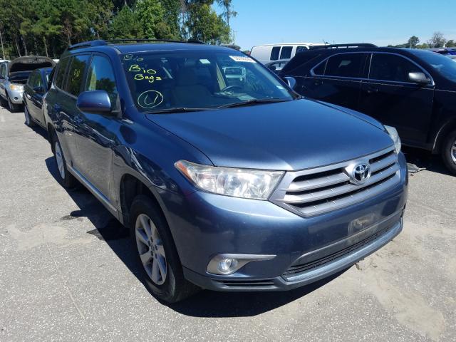 TOYOTA HIGHLANDER 2013 5tdbk3eh4ds219646