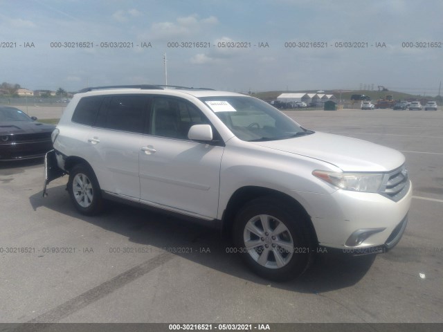 TOYOTA HIGHLANDER 2013 5tdbk3eh4ds237192