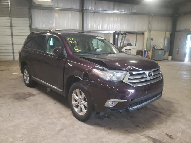 TOYOTA HIGHLANDER 2013 5tdbk3eh4ds244868