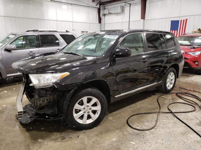 TOYOTA HIGHLANDER 2013 5tdbk3eh4ds251674