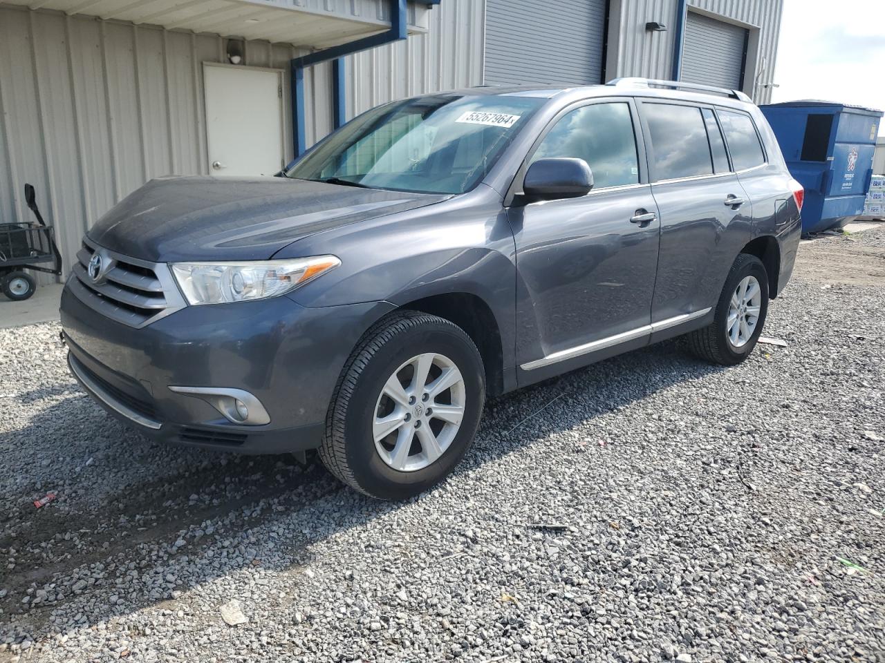 TOYOTA HIGHLANDER 2013 5tdbk3eh4ds255417