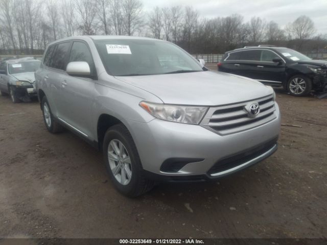 TOYOTA HIGHLANDER 2013 5tdbk3eh4ds257717