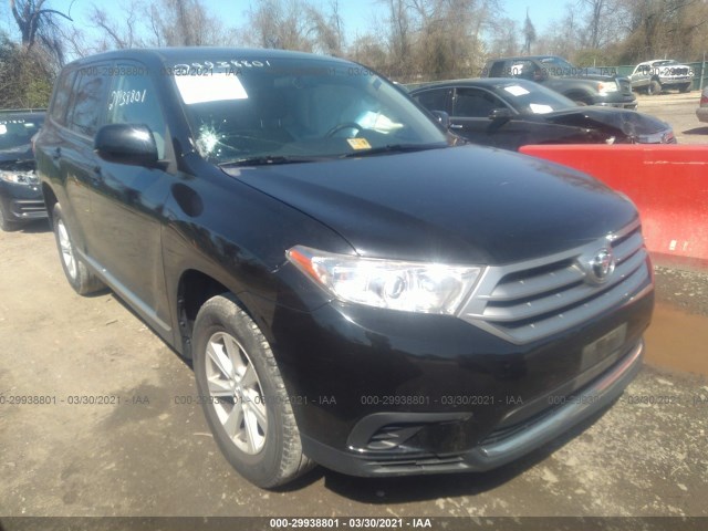 TOYOTA HIGHLANDER 2013 5tdbk3eh4ds262058