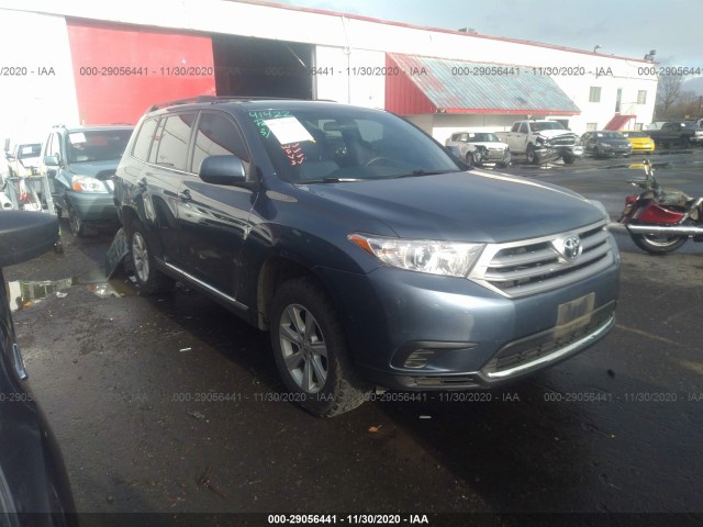 TOYOTA HIGHLANDER 2013 5tdbk3eh4ds267020