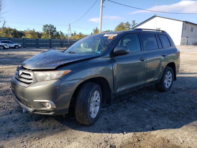 TOYOTA HIGHLANDER 2013 5tdbk3eh4ds273013